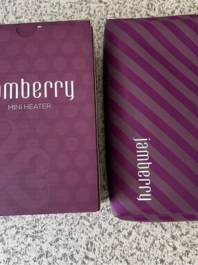 Jamberry Plum Purple Mini Heater Carry Case